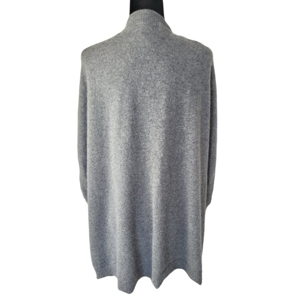 Halogen women’s dark gray one size open front oversized sweater shrug cardigan - Picture 12 of 12